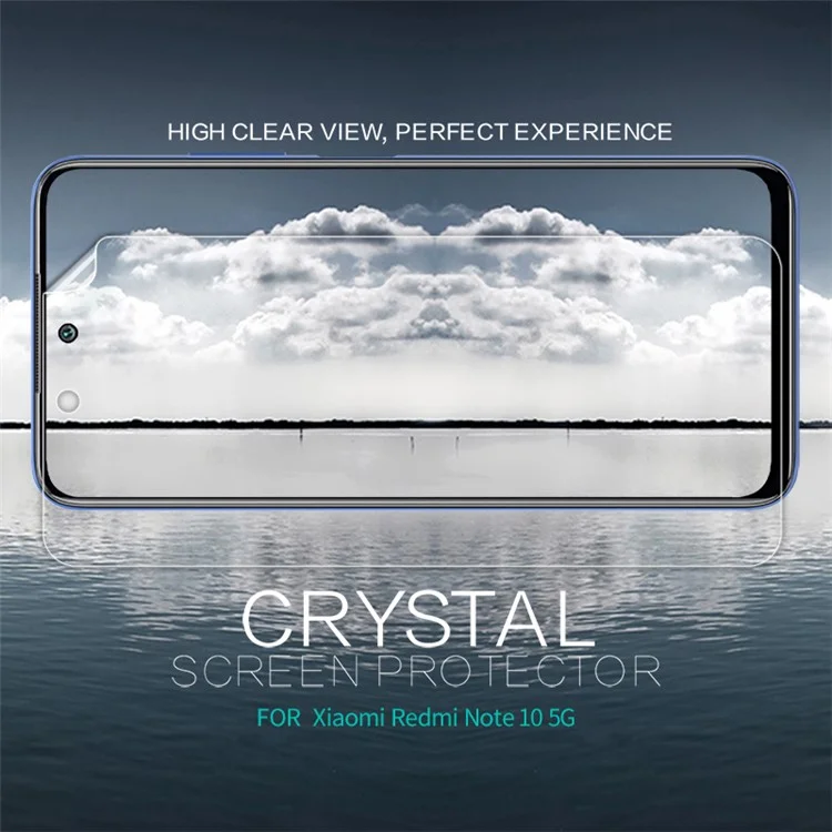 NILLKIN Anti-fingerprint Ultra Clear LCD Screen Protector Film Guard for Xiaomi Redmi Note 10 5G/Poco M3 Pro 5G/4G