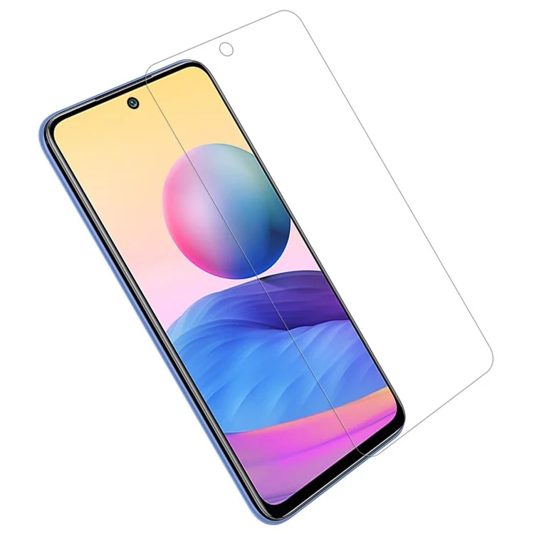 NILLKIN Anti-fingerprint Ultra Clear LCD Screen Protector Film Guard for Xiaomi Redmi Note 10 5G/Poco M3 Pro 5G/4G