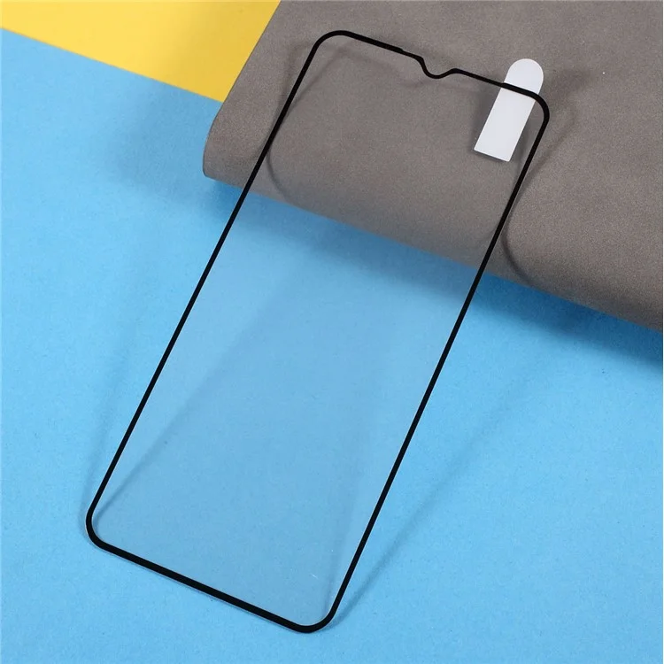 Full Coverage Silk Printing Tempered Glass Screen Protector Film Guard (Full Glue) for Motorola Moto G10 Power