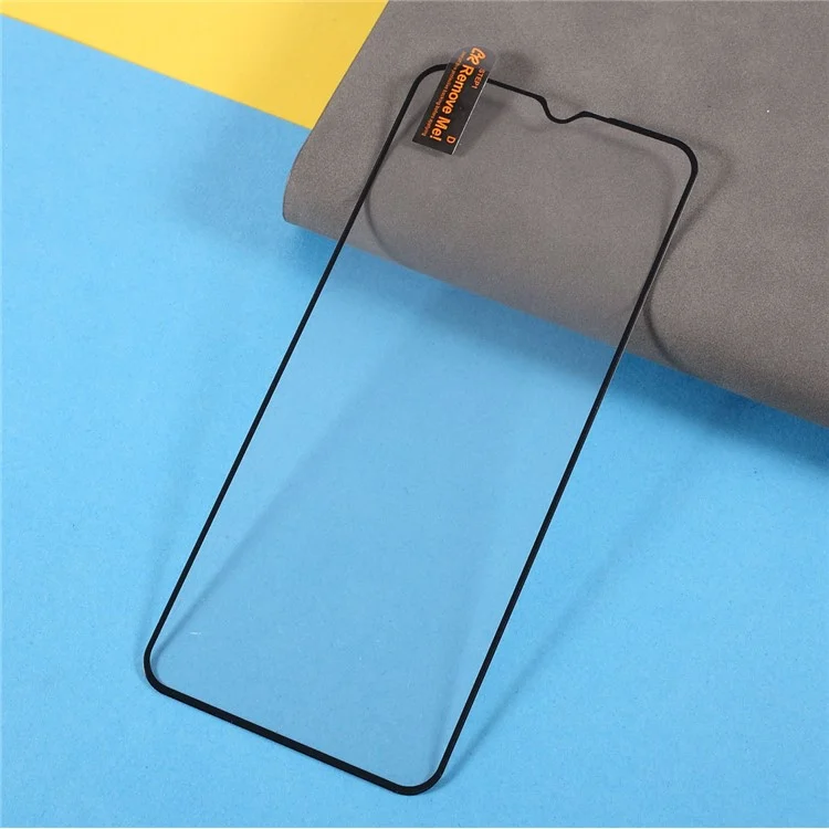 Full Coverage Silk Printing Tempered Glass Screen Protector Film Guard (Full Glue) for Motorola Moto G10 Power