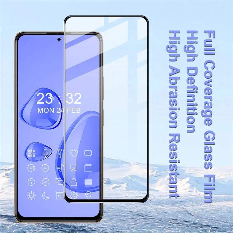 Película de pantalla completa IMAK Pro+ Series Anti-Scratch Tempered Glass para Xiaomi Redmi Note 10 Pro Max / Redmi Note 10 Pro