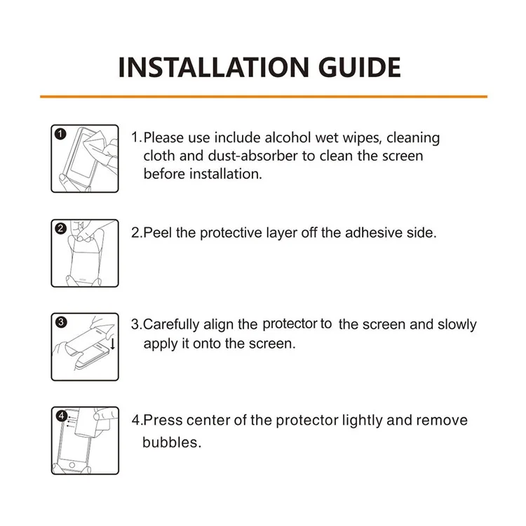 HAT PRINCE 2Pcs / Pack 0.33mm 9H 2.5D Full Coverage Full Glue Tempered Glass Screen Protector for Lenovo Tab P11 / P11 5G 11 inch TB-J606F / J606X Tablet LCD Film
