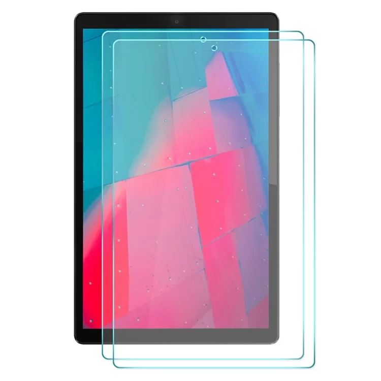 HAT PRINCE 2Pcs/Pack 0.33mm 9H 2.5D Ultra Clear Full Glue Tempered Glass Screen Protector for Lenovo Tab M10 HD Gen 2 Tablet LCD Film
