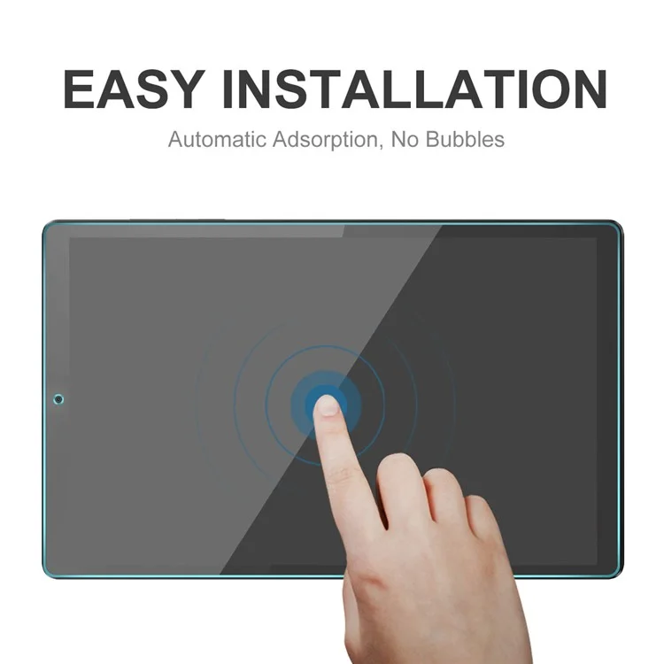 HAT PRINCE 2Pcs/Pack 0.33mm 9H 2.5D Ultra Clear Full Glue Tempered Glass Screen Protector for Lenovo Tab M10 HD Gen 2 Tablet LCD Film