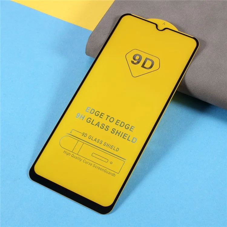 Ultra Clear 9D Full Glue Full Coverage Silk Printing Tempered Glass Screen Protector for Motorola Moto G30/G10