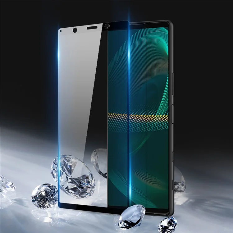 DUX DUCIS Full Size Full Glue Tempered Glass Full Screen Coverage Protector (10D) for Sony Xperia 5 III 5G