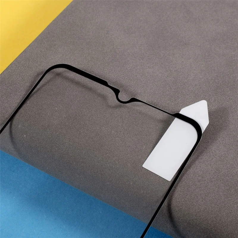 RURIHAI Ultra Thin 0.26mm 2.5D Solid Defense Tempered Glass Full Glue Screen Protector for Motorola Moto G10/G30