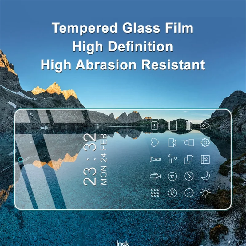 IMAK H Series Ultra Clear Tempered Glass Film Shatter-Proof Screen Protector for Samsung Galaxy Xcover 5