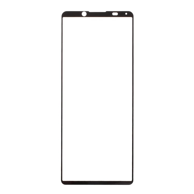 Silk Printing Full Coverage Tempered Glass Screen Protector Film (Full Glue) for Sony Xperia 5 III 5G