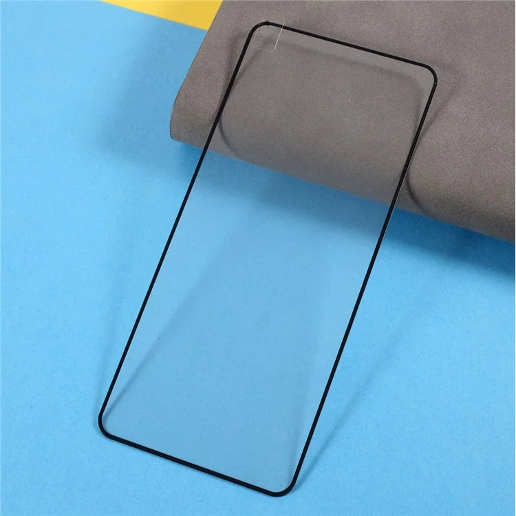 Full Glue Silk Printing Tempered Glass Anti-Burst Full Screen Coverage Protector for Oppo Reno5 4G/Reno5 5G/Reno5 K/Find X3 Lite