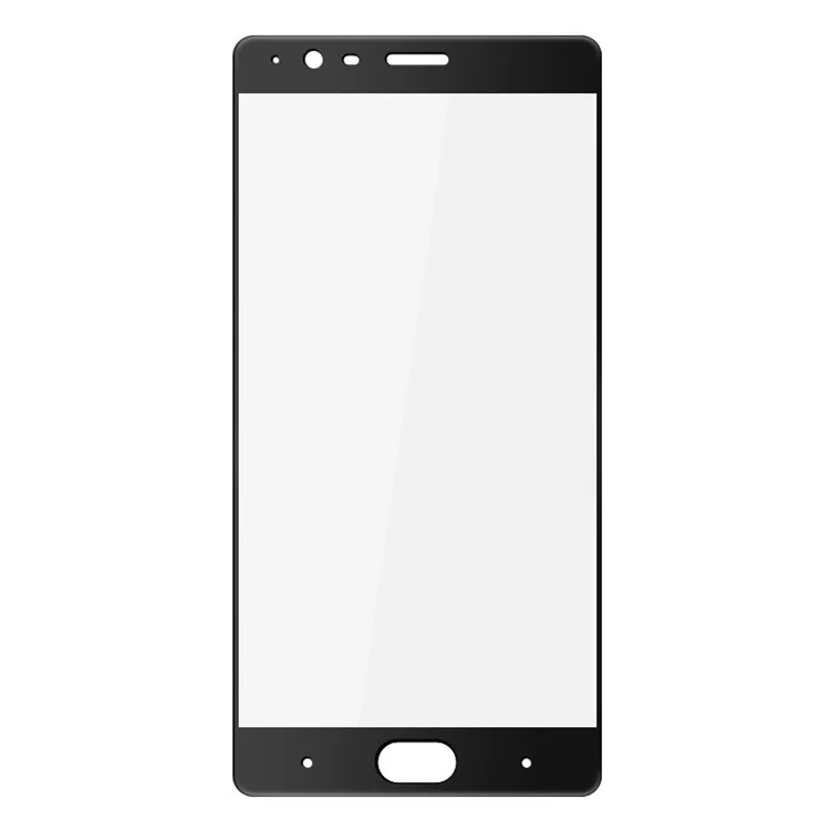 IMAK Tempered Glass Screen Protector Full Cover Film for OnePlus 3T / 3 - Black
