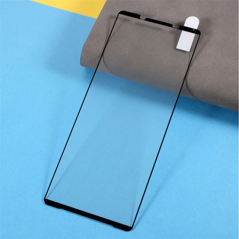 Anti-explosion Full Glue Silk Printing Tempered Glass Mobile Phone Protective Film Shield Guard for Sony Xperia 1 III 5G