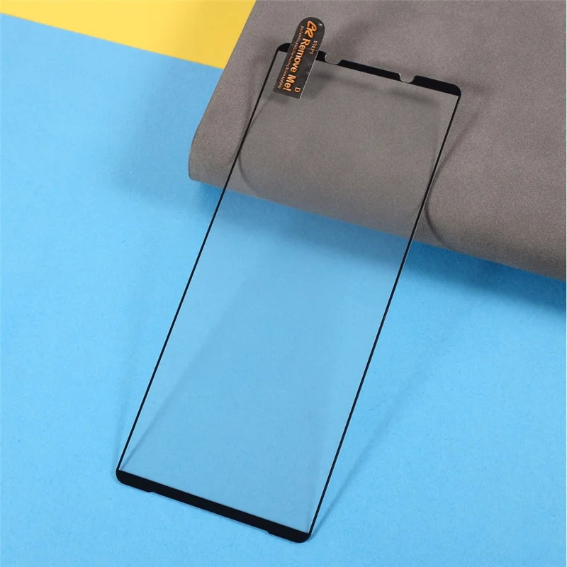 Anti-explosion Full Glue Silk Printing Tempered Glass Mobile Phone Protective Film Shield Guard for Sony Xperia 1 III 5G