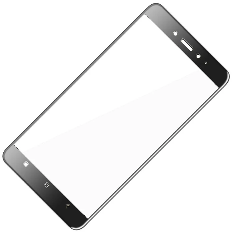 IMAK Full Covering Tempered Glass Screen Protector for Xiaomi Redmi Note 4 - Black