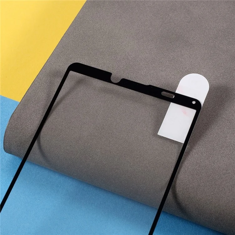 Полный Клей Silk Print Полный Экранный Покрытие Anti-Scratch Tremed Glass Protector Для Sony Xperia 10 III 5G