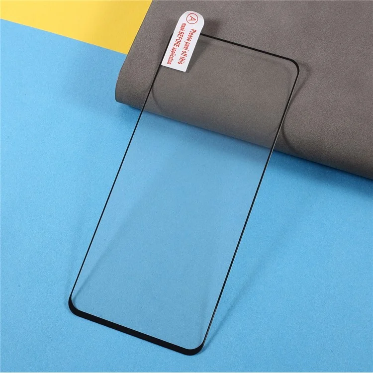 Protecteur d'écran en verre trempé anti-rayures à impression de soie Full Coverage Full Glue pour Realme GT 5G