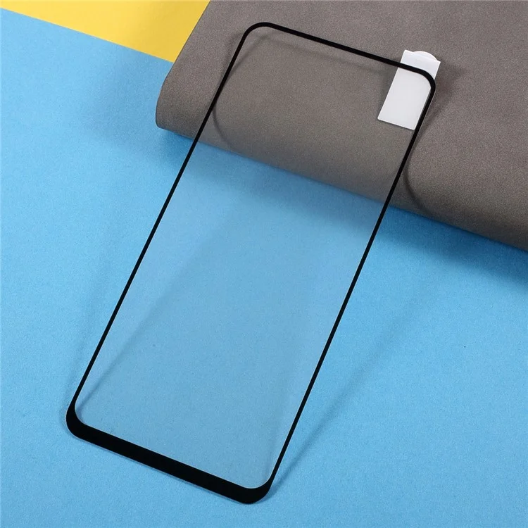 Full Glue Silk Print Anti-Scratch Full Screen Coverage Tempered Glass Protector Film for Oppo A54 5G