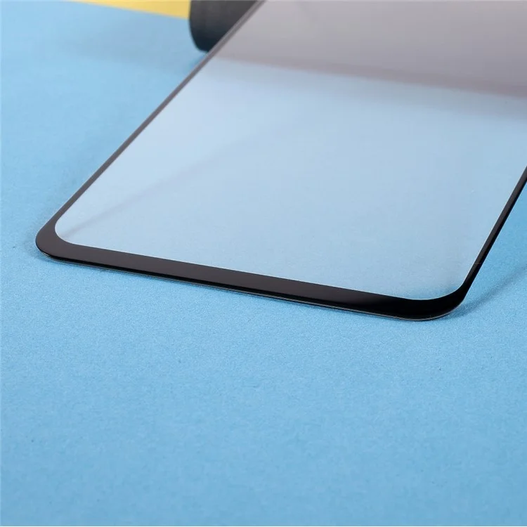 Full Glue Silk Print Anti-Scratch Full Screen Coverage Tempered Glass Protector Film for Oppo A54 5G