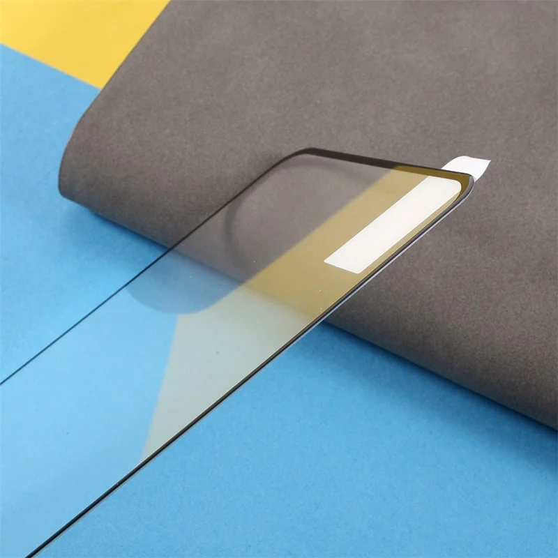 Full Coverage Anti-Scratch Silk Print Tempered Glass Full Glue Screen Protector Film for Oppo A74 5G