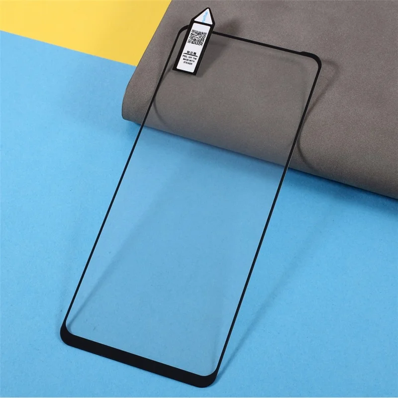 RURIHAI Ultra Thin 0.26mm 2.5D Secondary Hardening Tempered Glass Full Glue Screen Protector for Motorola Moto G60