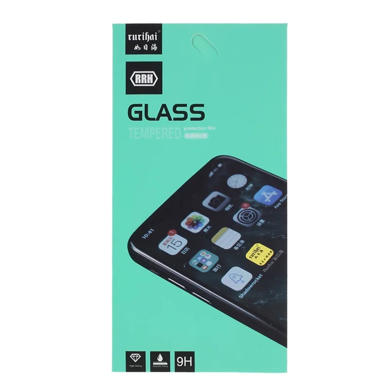 RURIHAI Ultra Thin 0.26mm 2.5D Secondary Hardening Tempered Glass Full Glue Screen Protector for Motorola Moto G60