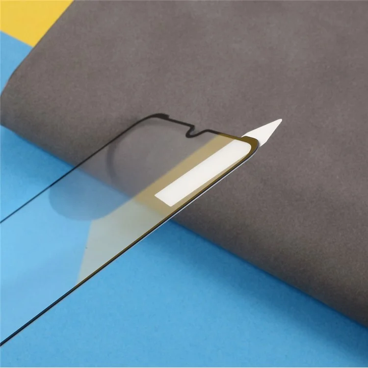 RURIHAI Solid Defense Secondary Hardening Tempered Glass Ultra Thin 0.26mm Full Glue 2.5D Screen Protector für Motorola Moto G20