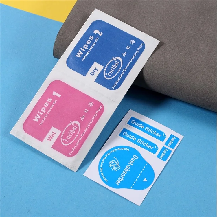 RURIHAI Solid Defense Secondary Hardening Tempered Glass Ultra Thin 0.26mm Full Glue 2.5D Screen Protector für Motorola Moto G20