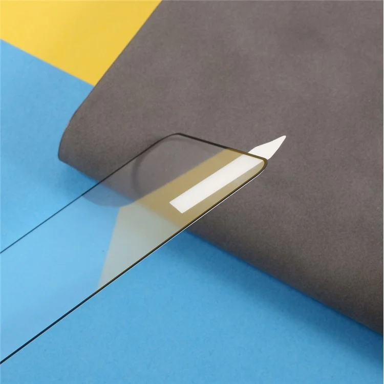 RURIHAI 0.26mm 2.5D Full Glue Secondary Hardening Tempered Glass Ultra Thin Solid Defense Screen Protector per Samsung Galaxy S21 FE