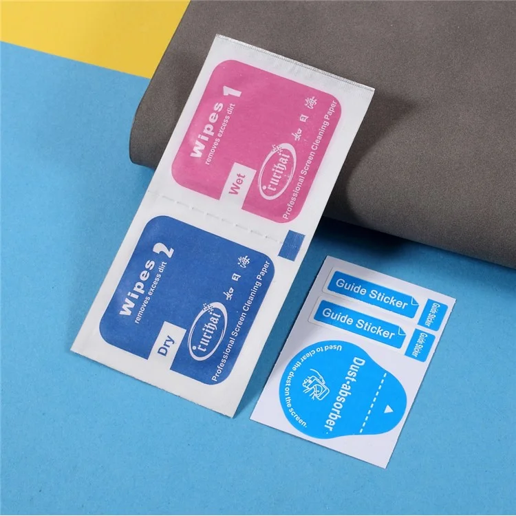 RURIHAI Full Glue Ultra Thin 0.26mm 2.5D Solid Defense Secondary Hardening Tempered Glass Screen Protector per Samsung Galaxy A22 4G (Versione EU)