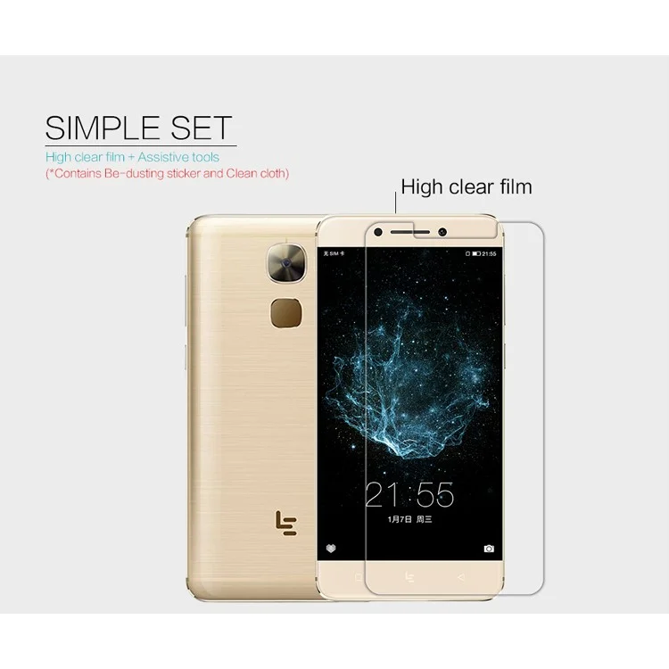 NILLKIN for LeEco Le Pro3 Anti-fingerprint HD Clear Screen Protector Film