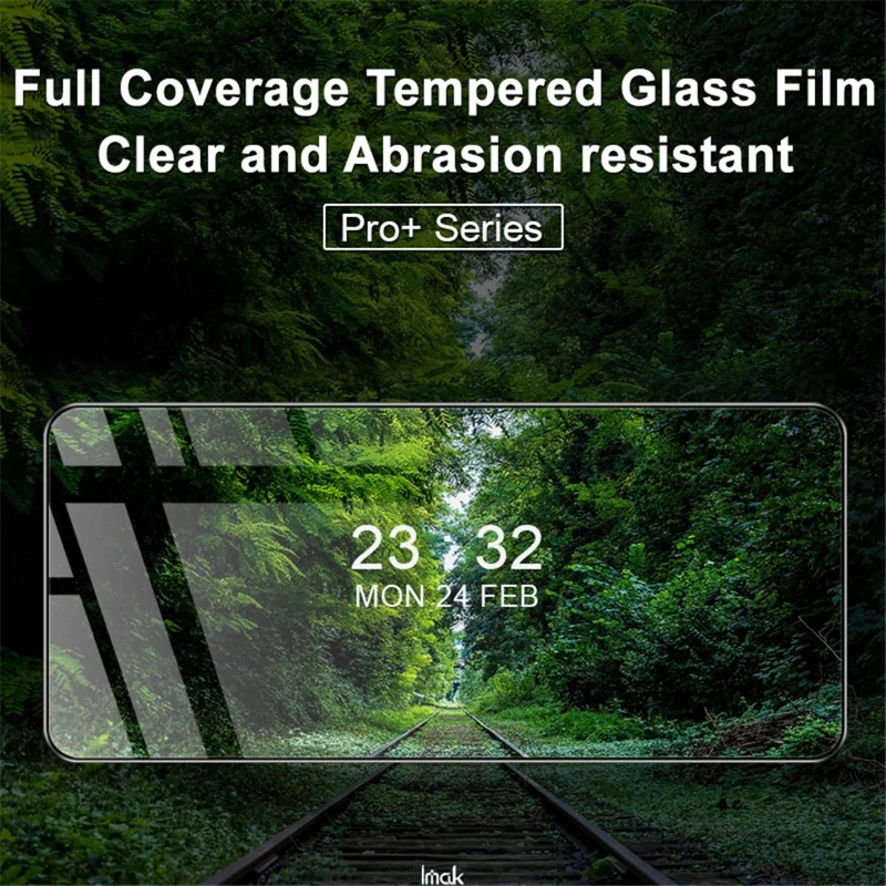 IMAK Pro+ Serie Vollständig geschützter Tempered Glass Bildschirmschutz für Oppo Reno6 5G
