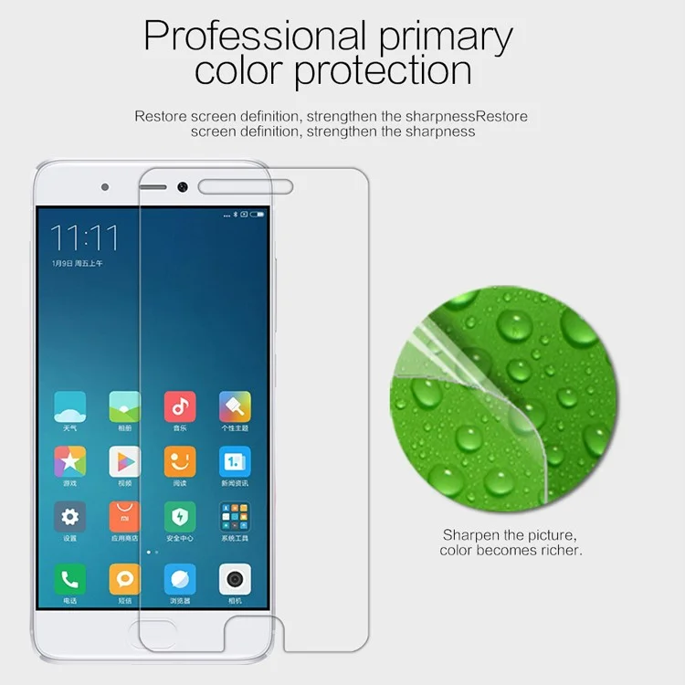 NILLKIN Anti-fingerprint HD Clear Screen Protector Film for Xiaomi Mi 5s