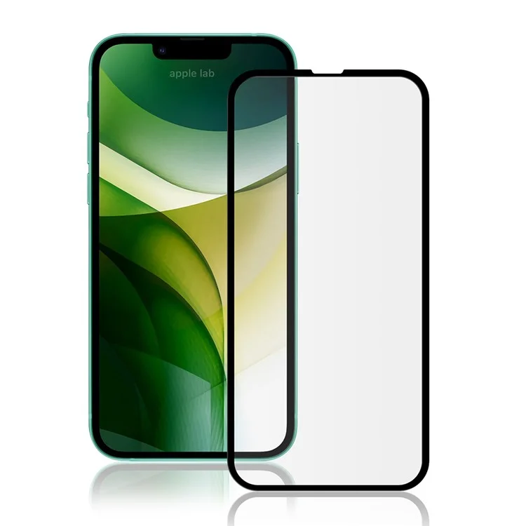 AMORUS 3D Curved Full Glue Full Screen Coverage Protector Tempered Glass Film pour iPhone 13 mini 5.4 pouces - Noir