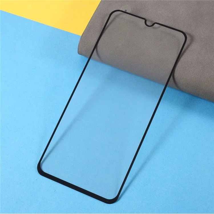 Shatter-proof Full Screen Coverage Silk Printing Tempered Glass Full Glue Protector for Samsung Galaxy A40s