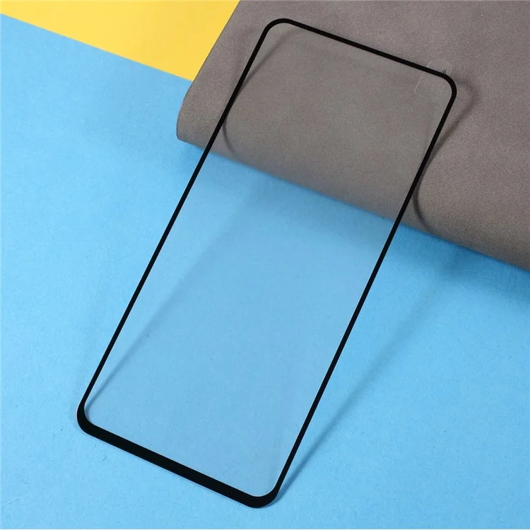 Impression de soie Couverture plein écran Protecteur en verre trempé anti-brisures avec colle sur tout l'écran pour Xiaomi Redmi Note 10 5G/Poco M3 Pro 4G/Poco M3 Pro 5G