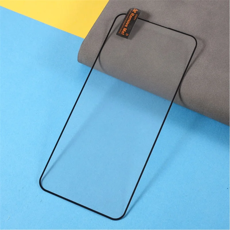 Full Glue Silk Printing Tempered Glass Anti-Burst Full Screen Coverage Protector for Oppo Reno6 5G