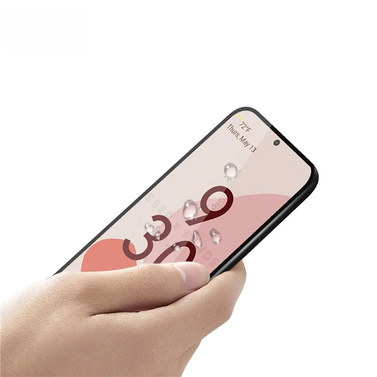 PINWUYO para Google Pixel 6 Protector de pantalla completo con cobertura completa y pegamento Antirreflejo Antihuellas Película de vidrio templado transparente