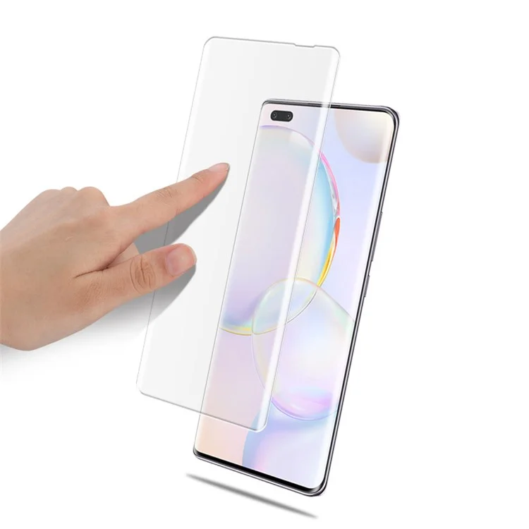 MOCOLO High Transparency UV Tempered Glass Film 3D Curved [Complete Covering] Screen Protector for Honor 50 Pro / Huawei nova 9 Pro