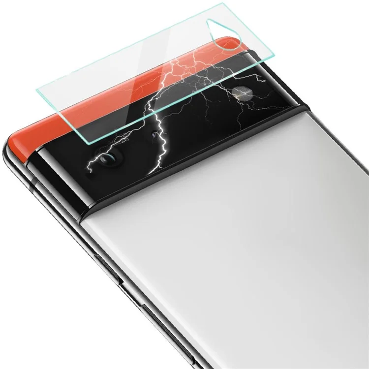 2 Pièces/Pack Film de protection en verre trempé pour objectif de caméra haute définition IMAK pour Google Pixel 6 