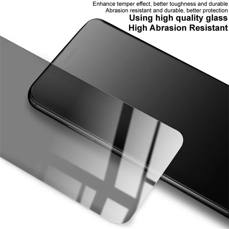 IMAK 9H Dureza Espejo Pantalla Táctil Anti-espía Película Protectora de Vidrio Templado para Samsung Galaxy S21 FE