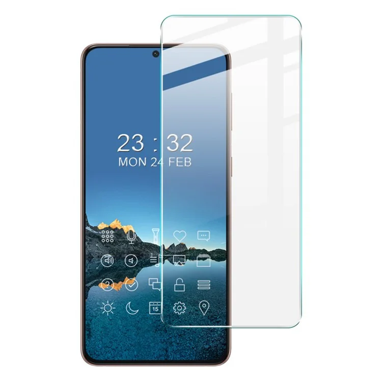 IMAK H-serie Zerschmetterte, Temperamentvoller Glasschriftenschutz-hd-membran Für Samsung Galaxy S21 fe