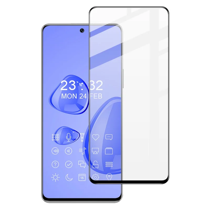 IMAK Pro+ Series  for Honor 50 SE 5G Case Friendly Full Glue Film 9H Hardness Anti-Scratch Tempered Glass Screen Protector