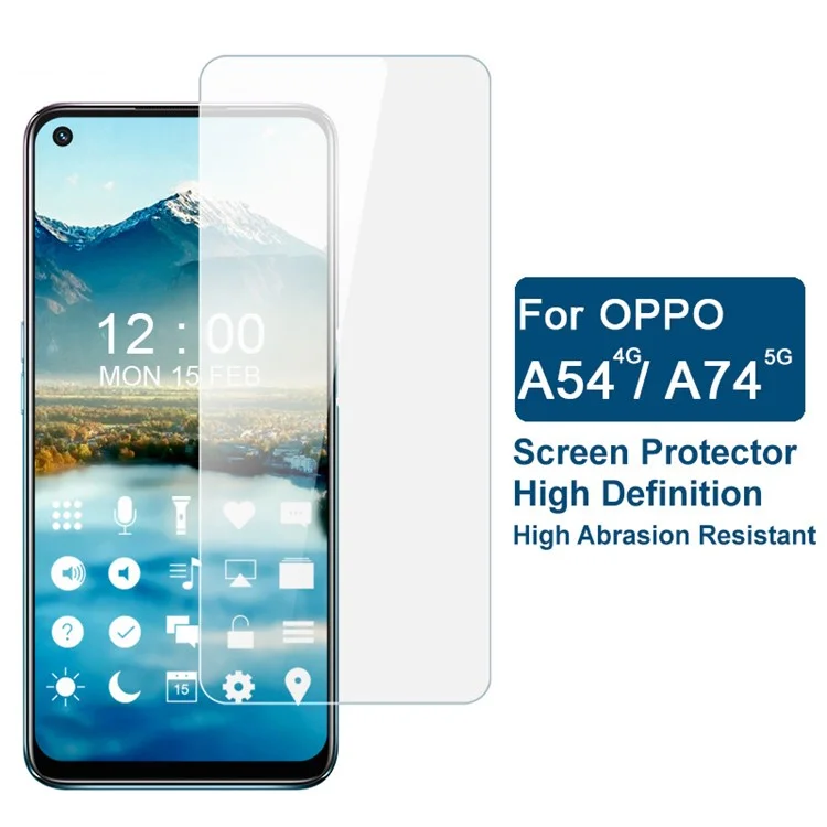 IMAK ARM Series Anti-Explosion Wear Resistant Flexible TPU Screen Film (Not Complete Covering) per Oppo A54 4G / A74 5G