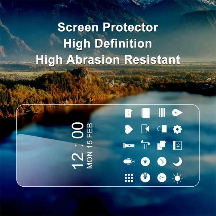 IMAK ARM Series Anti-Explosion Wear Resistant Flexible TPU Screen Film (Not Complete Covering) per Oppo A54 4G / A74 5G