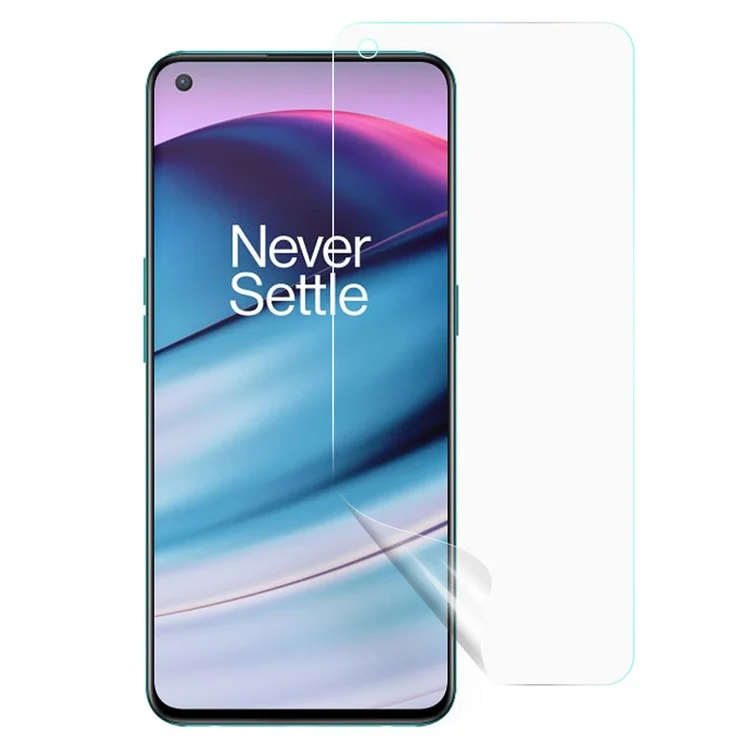For OnePlus Nord CE 5G Anti-Explosion Soft Hydrogel TPU Full Screen Coverage Anti-Fingerprint Protector Film