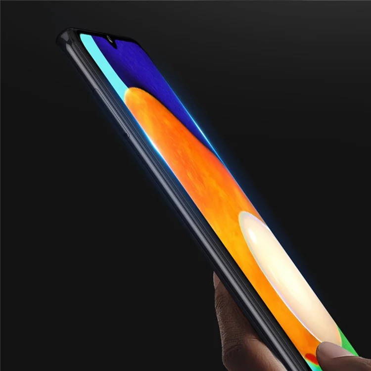 DUX DUCIS Complete Covering High Transparency Full Glue Tempered Glass Screen Protector (9D) for Samsung Galaxy A02s/A03s (166.5 x 75.98 x 9.14mm)