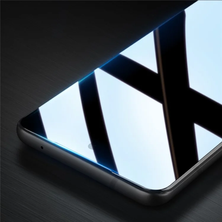 DUX DUCIS Hight-Transparent 0.33mm 2.5D Complete Coverage Full Glue Tempered Glass Screen Protector per Samsung Galaxy S21 FE