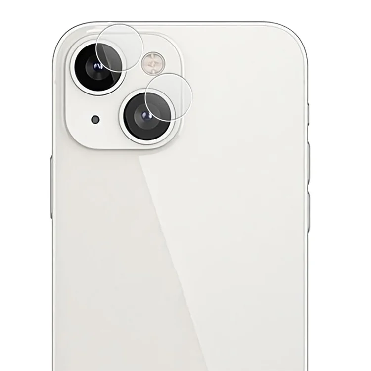 MOCOLO Ultra Clear Anti-fingerprint Tempered Glass Camera Lens Protector Film pour iPhone 13 6.1 pouces