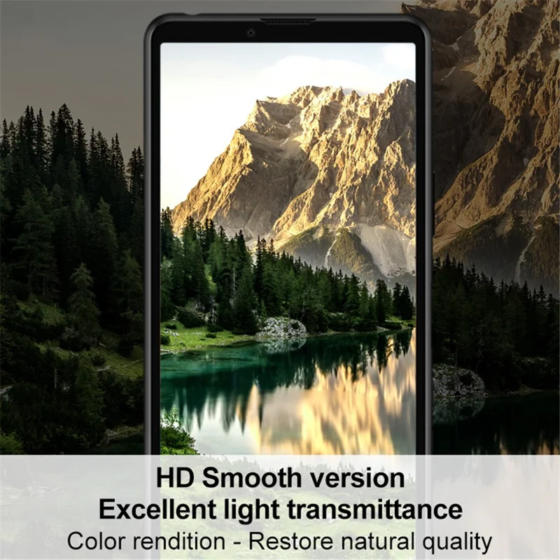 IMAK 2Pcs/Set Anti-explosion Hydrogel Film III HD Clear TPU Skin Film Screen Protector for Sony Xperia 10 III 5G
