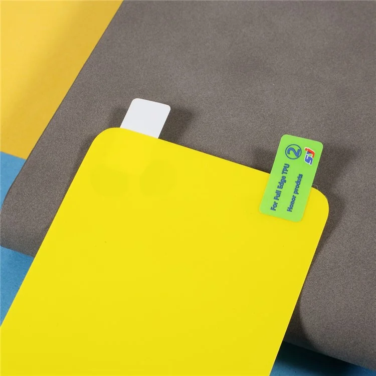 Full Coverage Soft TPU Screen Protector Guard Film for Samsung Galaxy A90 / A80 / OnePlus Nord N200 5G